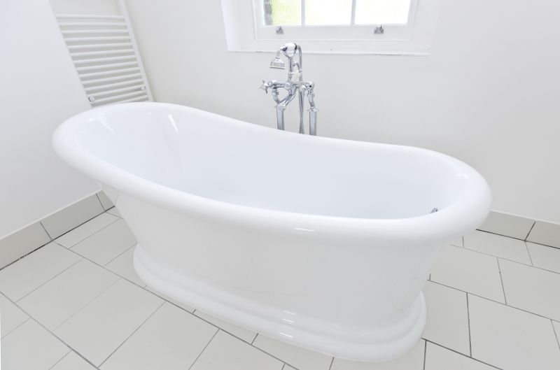 Refinished Bathtub in a Modern Bathroom